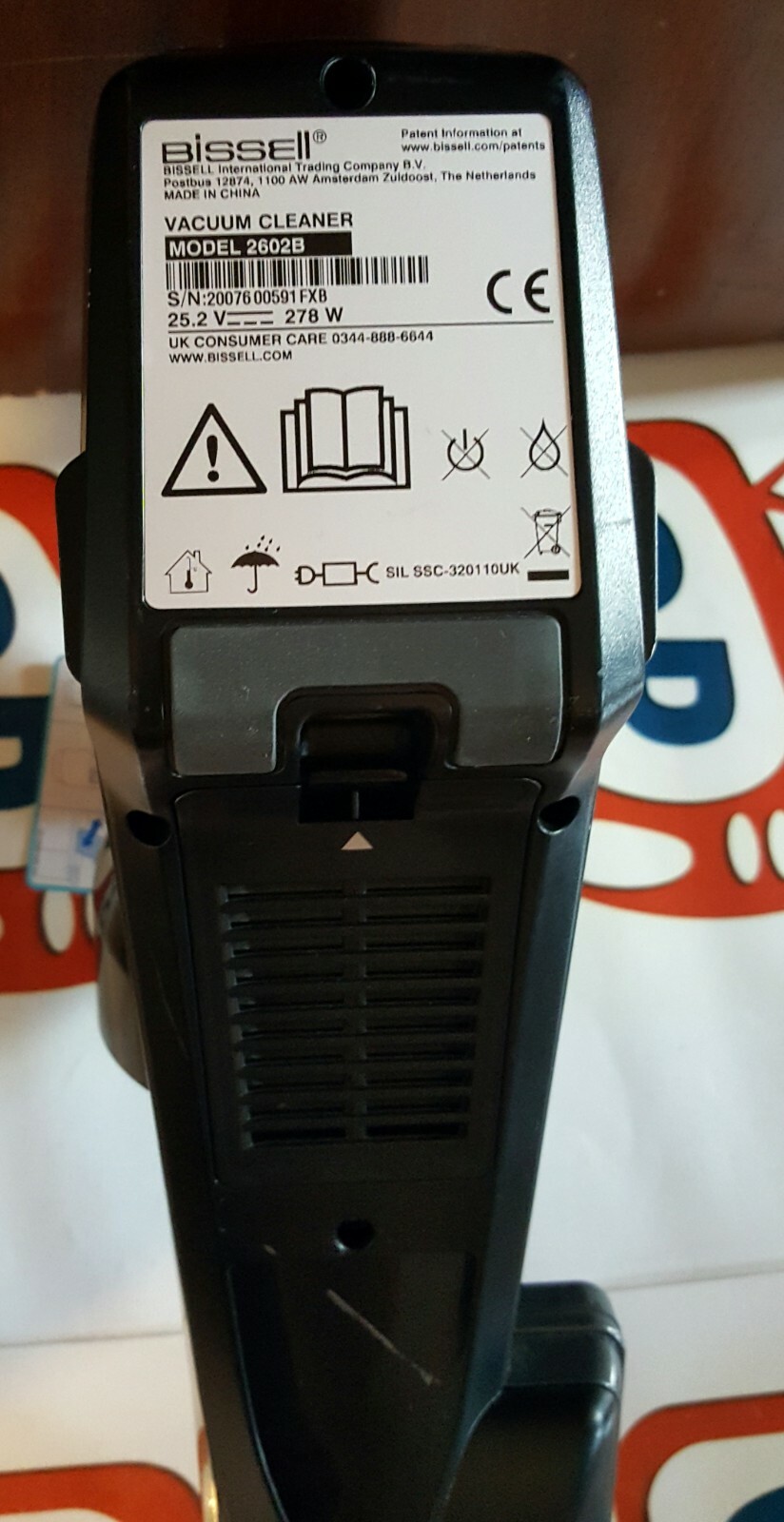 Genuine Bissell 2602B ICON 25v Cordless Vacuum motor only eBay