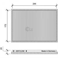 Filter Innenraumluft Innenraumfilter Pollenfilter FüR Hyundai I30 Kombi FD