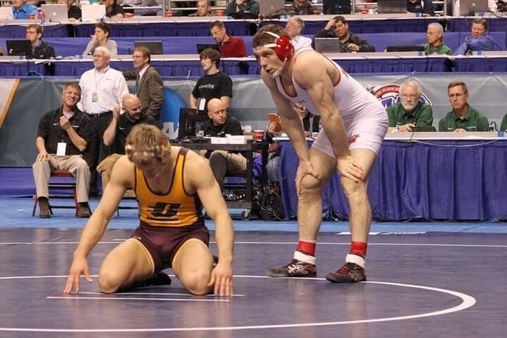 Singlet de lucha libre emitido por el equipo Cliff Keen Maryland Terps mediano M Foto 3 de 4