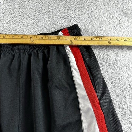 Chicago Bulls Shorts Zipway Training Black Red Size Medium NBA Basketball - Zdjęcie 5 z 11