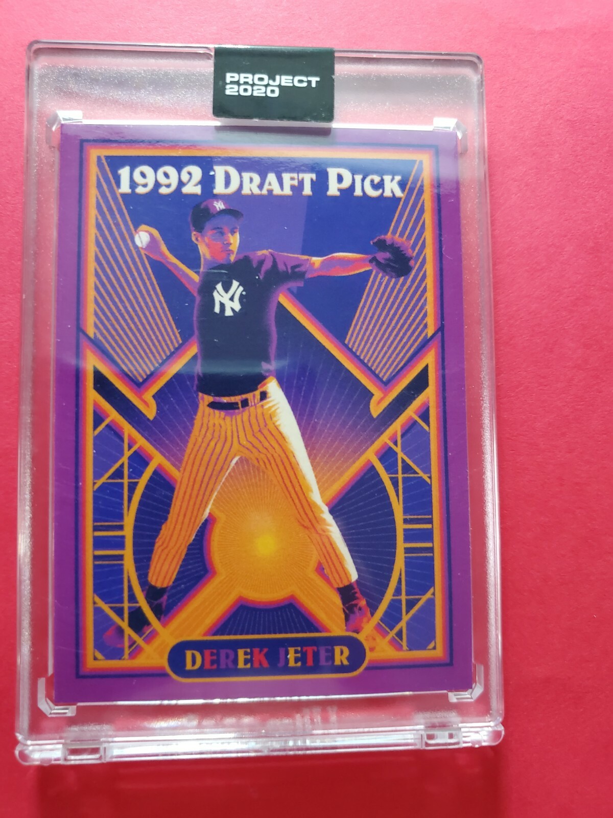 Topps PROJECT 2020 1993 Derek Jeter Rookie #98 by Matt Taylor Print Run: 9322