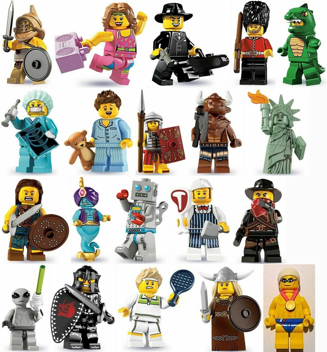 LEGO MINIFIGURES SERIES 1-16 BATMAN, LEGO MOVIES SIMPSONS DISNEY