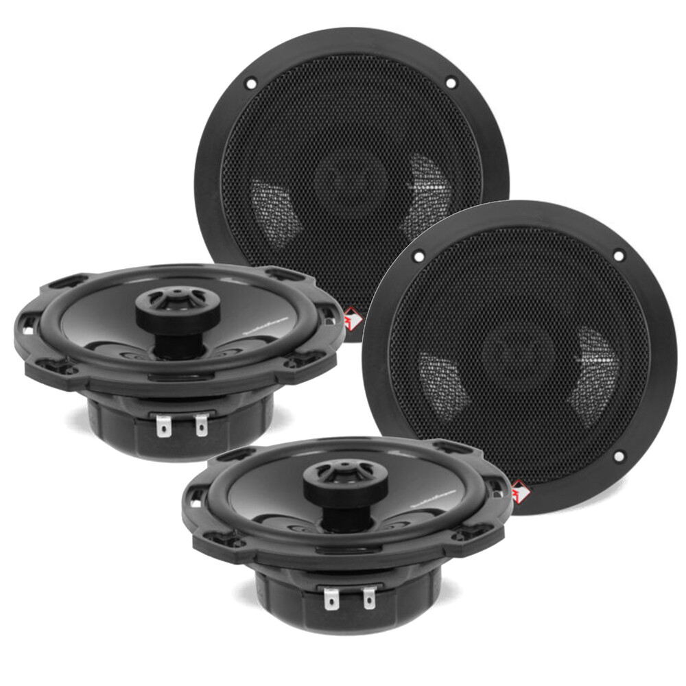 (2 пары) Rockford Fosgate Punch P16 220 Вт, 6 коаксиальных автомобильных динамиков