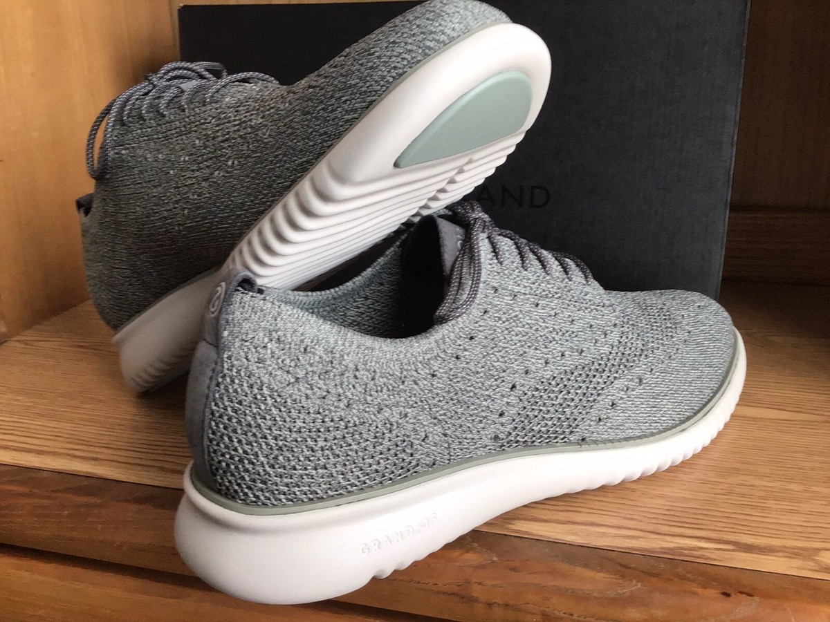 Cole Haan 2.0 Zerogrand Stitchlite Shoe Shadow Grey Men Size 