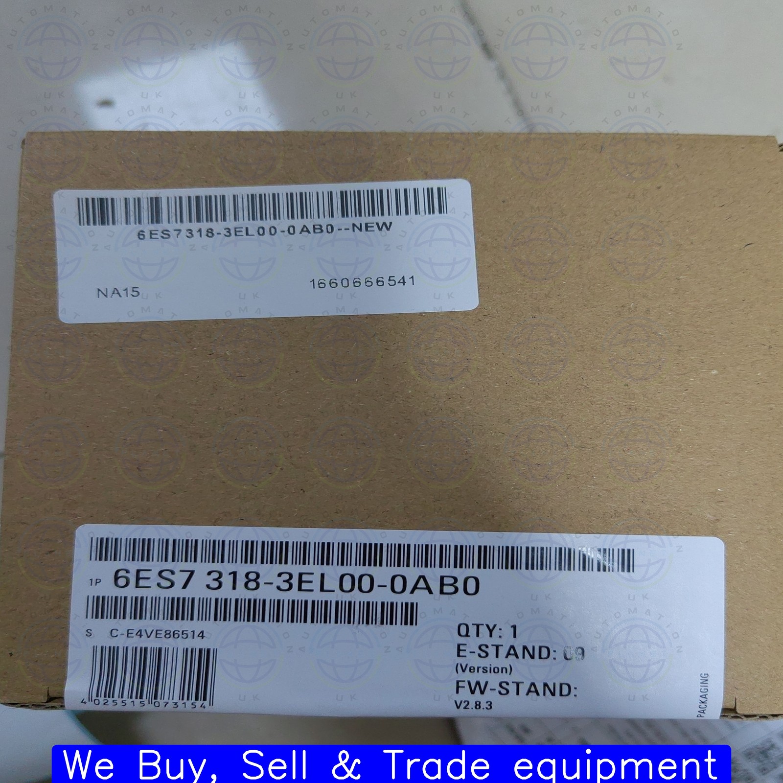 1PC Free shipping Refurbished Siemens 6ES7318-3EL00-0AB0 1 Year warranty