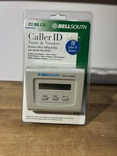 BellSouth CI-55CX Caller ID Name Number 10 Memory New Sealed Vintage 1995