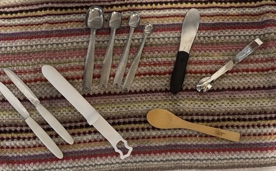Pampered Chef & Other Vintage Miscellaneous Items Lot Of Kitchen Utensils 10