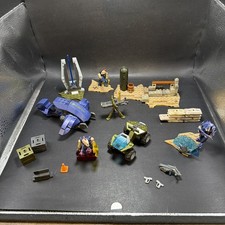 Mega Bloks Halo Lot Figures, Weapons, etc. Me...
