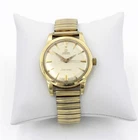 Vintage Omega Seamaster Automatic 34mm Gold Tone 7.25IN Wristwatch #WB4146-4