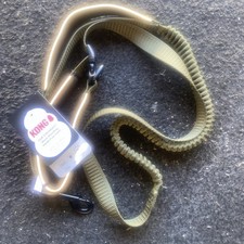 NEW Kong 6ft Green Shock Absorbing Dog Leash Hands-free Neoprene Padded Handle