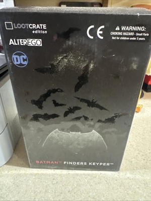 Batman V Superman 2017 Batman Finders Keyper Statue - DC AlterEgo Loot Crate 10 