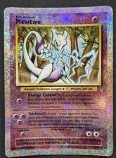 Pokémon TCG Mewtwo Reverse Holo Card 29/110 Legendary Collection on eBay