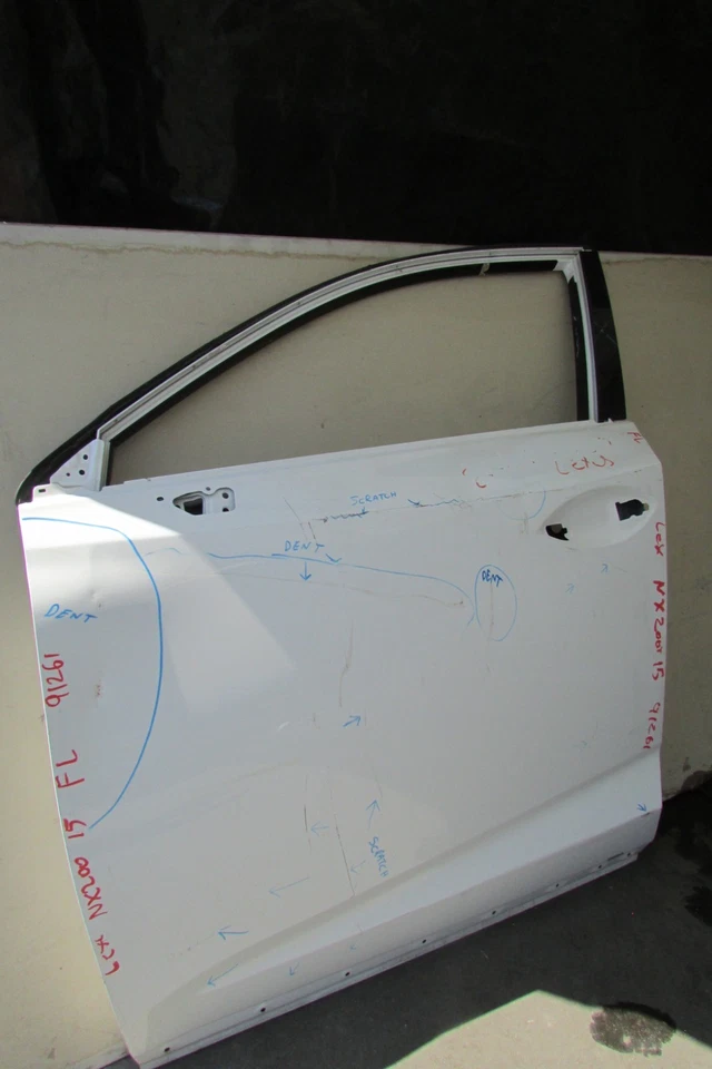 2015 2016 2017 2018 2019 2020 2021 LEXUS NX200 NX300H puerta delantera carcasa lado izquierdo Foto 4 de 4