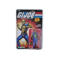 Super7 G.I. Joe ReAction  Cobra Commander Wave 04 Movie Collection