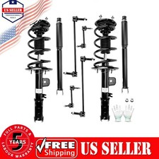 For 2013-2018 Ford Explorer Front Struts Coil Spring Rear Shocks Sway Bars Kit