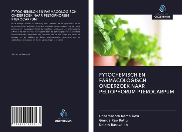 Dharmasoth Rama Devi (U. A.) | Fytochemisch EN Farmacologisch Onderzoek Naar...-image