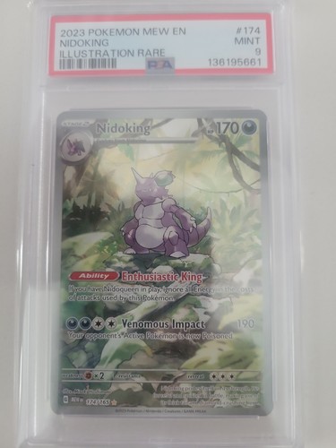 Nidoking graded PSA 9 for sale on eBay