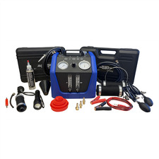 43070Mastercool Dual Evap/High Pressure Diagnostic Smoke Machine w/ Truck Adapte