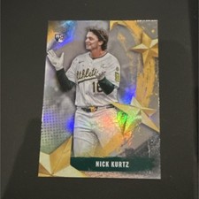 Topps 2025 Update Stars of MLB Nick Kurtz Rookie Insert Athletics SMLB-61