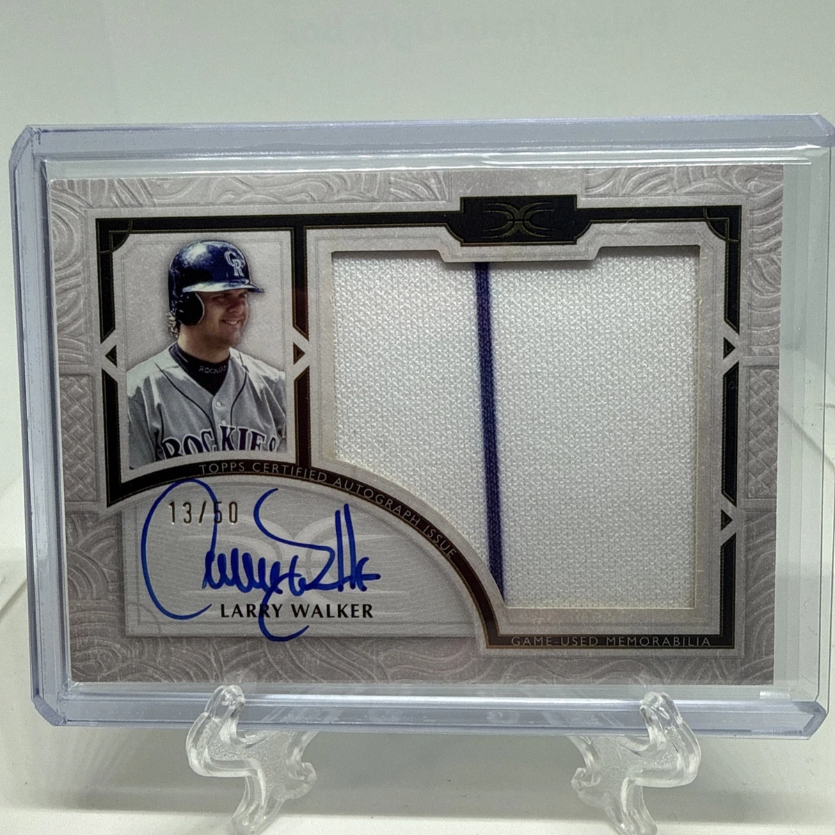 Larry Walker Baseball Serial Numbered Sports Trading Cards 