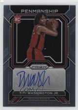 2022-23 Panini Prizm Rookie Penmanship TyTy Washington Jr #RP-TTH Auto 1kn1