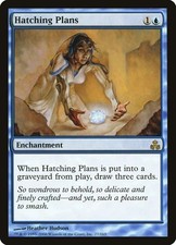 Hatching Plans - Foil GPT NM MTG