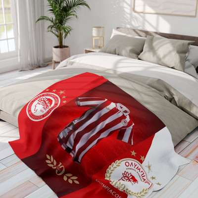 Olympiacos Griechische Fußballmannschaft Fleecedecke 50x60 Piräus
