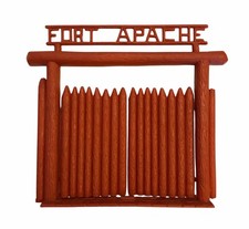 VTG Marx Toys Fort Apache Playset Replacement Entrance Gate 1964 Original 8631