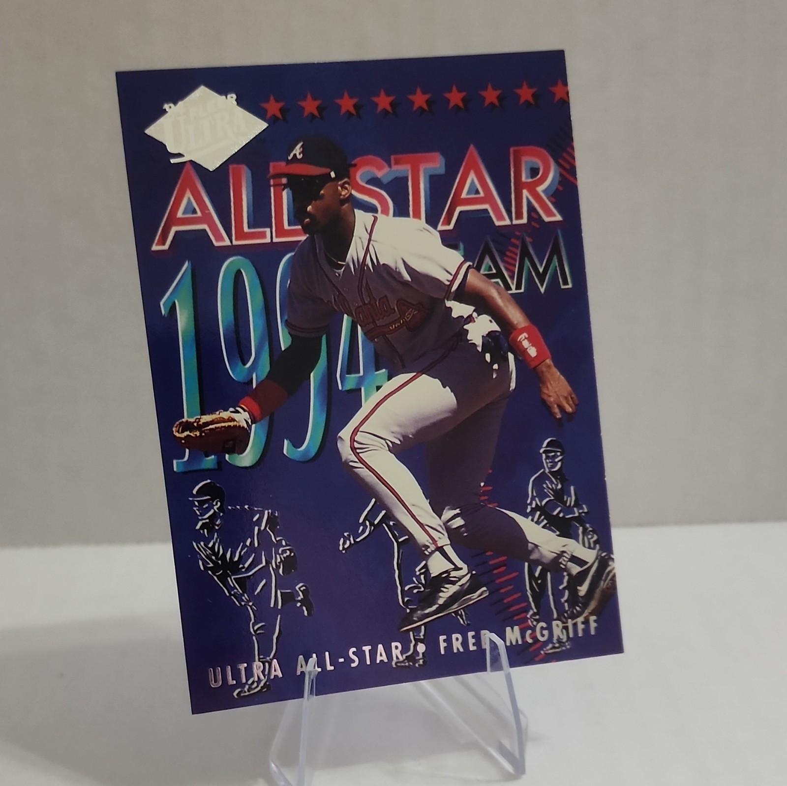 Fleer Ultra 1994 Fred McGriff Braves #12 MLB Baseball All-Star Team Insert