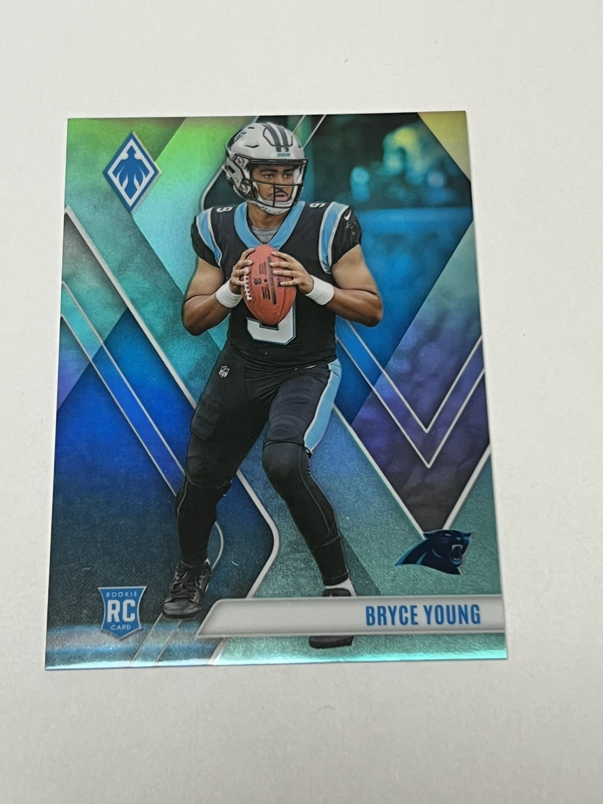 2023 Panini Phoenix - Bryce Young Teal Prizm RC /150 #101 