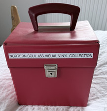 40 x NORTHERN SOUL 7" VINYL SINGLES – COLLECTOR'S REISSUE LOT plus Case