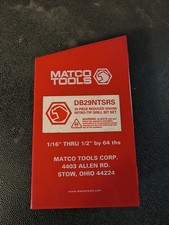 Matco Nitro-tip Reduced Shank Drill Bit Set 38 In.