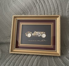 Vintage Collage watch parts by Ken Broadbent Mercedes SSK 1928 Oldtimer England