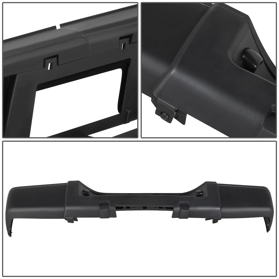 For 07-13 Chevy Silverado GMC Sierra 1500 Steel Rear Step Bumper w/o Sensor Hole Foto 4 de 4