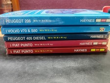 Haynes workshop manuals. five in total, good condition.