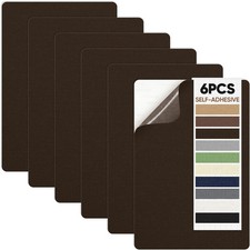 Canvas Patch 5.5 x 8 Inches 6Pcs Self-Adhesive Waterproof Canvas Patch Kit for R