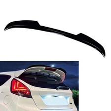 Rear Roof Spoiler Wing Abs Fit Ford Fiesta St-line 2008-2017 Glossy Black