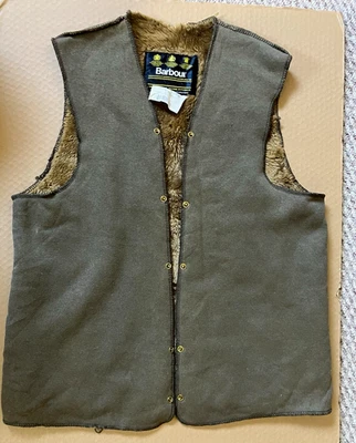 Vintage 1993 Barbour A297 Pile Liner size 38/ 97