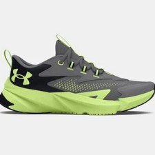 UNDER ARMOUR UA Scramjet 6 Boys Athletic Shoes Youth Sz. 13.5 Gray New NIB 65