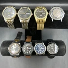 Timex Lot Of 8 Mens Vintage Wrist Watches Mechanical Quartz Analog Indiglo +