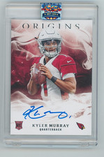 2019 Panini Origins Kyler Murray Rookie Autograph On Card Auto. rookie card picture