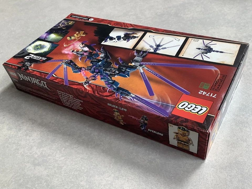 LEGO Ninjago 71742 - Overlord Dragon - with Lloyd Golden Ninja - New, Retired. - Image 4 of 4