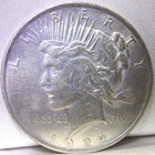 1922 P Silver Peace Dollar