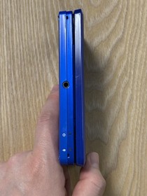 Nintendo 3DS Cobalt Blue Console CTR-001 Works Tested Japan