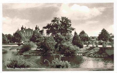 Kalmar Sweden Motiv fran Fredriksskanskanalen