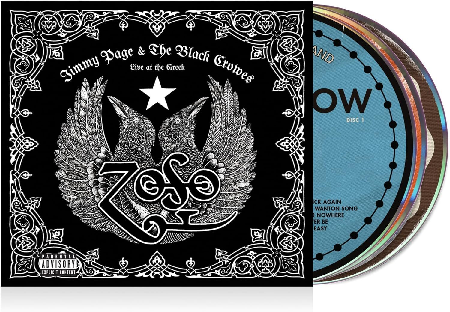 Альбом Jimmy Page & The Black Crowes Live at the Greek (CD)