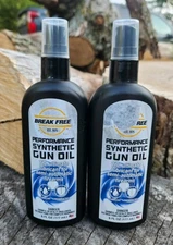 2 Pack Break Free Performance Synthetic Gun Oil for all Gun Finishes 6 oz Each