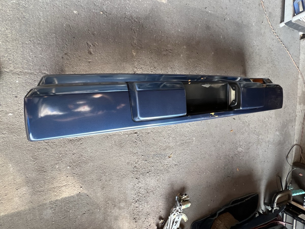 1984-1989 Nissan 300ZX VG30 Z31 2+0 Rear Bumper Assembly Dark Blue