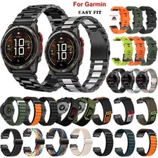 UK Quick Fit 22mm 26mm Strap Watch Band For Garmin Fenix 8 Pro 47mm 51mm AMOLED
