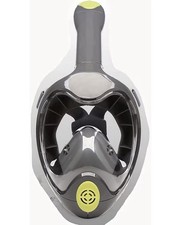 Aqteckno Snorkeling Mask Gray - Full Dry Anti-fog Leak Proof L/XL Mean  Women